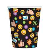 Emojis Party Cups - 9oz | Paper | 8 Pcs